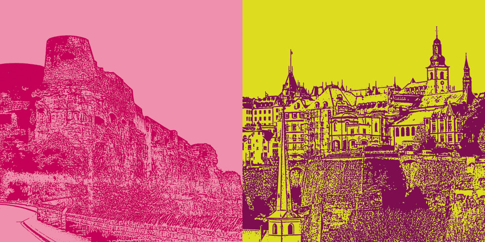 Leinwandbild Classics - Luxemburg - 091-08