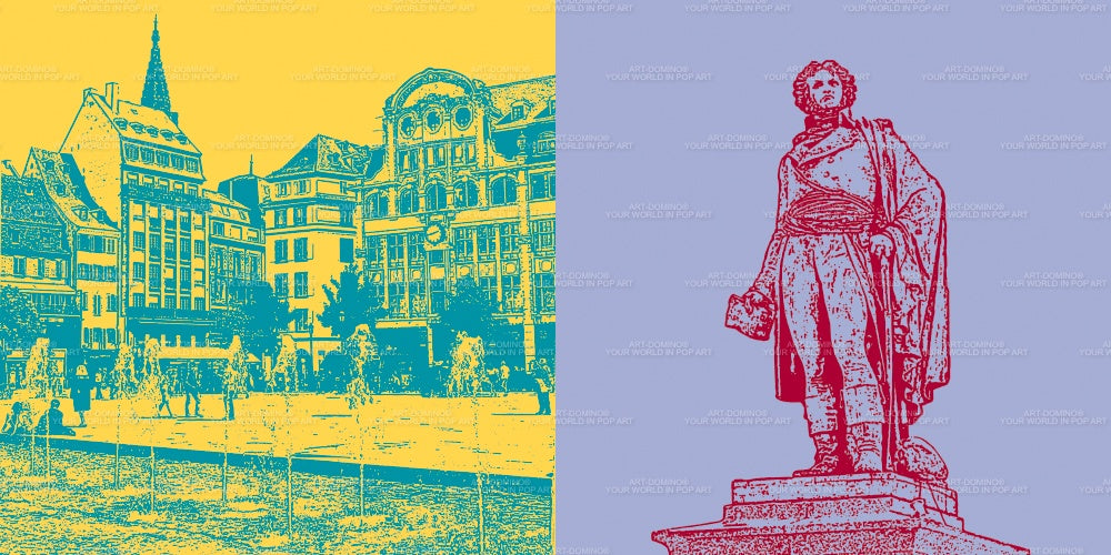 Leinwandbild Classics - Frankreich - Straßburg - 097-01