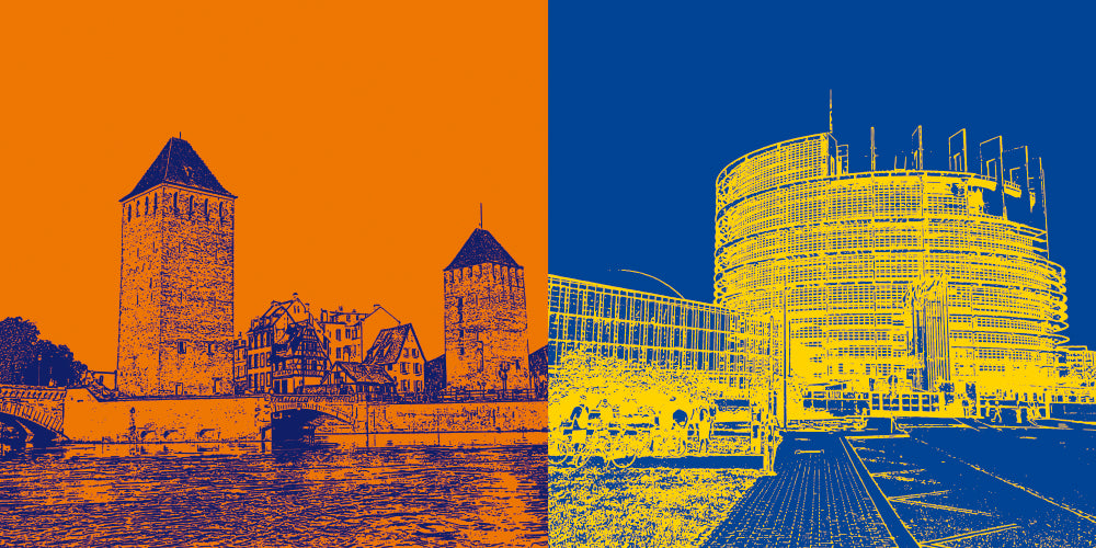 Leinwandbild Classics - Frankreich - Straßburg - 097-04