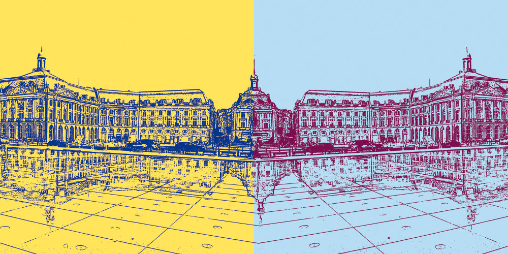 Leinwandbild Classics - Frankreich - Bordeaux - 110-01