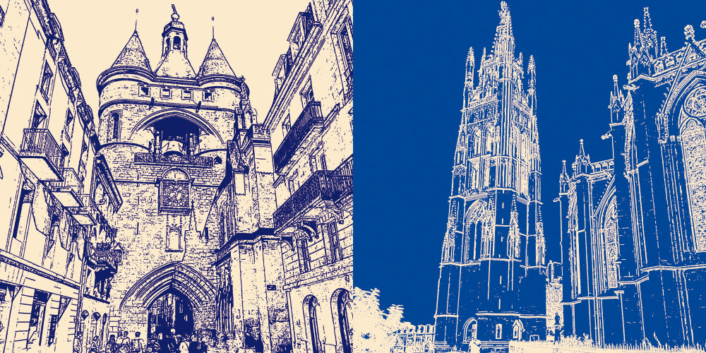 Leinwandbild Classics - Frankreich - Bordeaux - 110-03