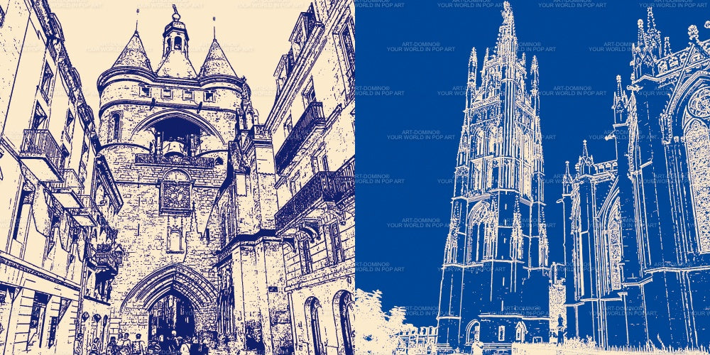 Leinwandbild Classics - Frankreich - Bordeaux - 110-03
