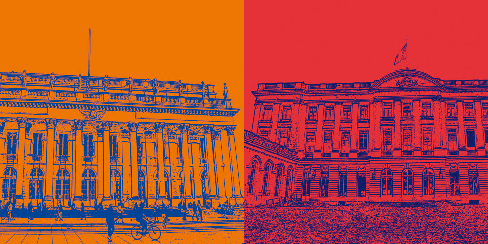 Leinwandbild Classics - Frankreich - Bordeaux - 110-04