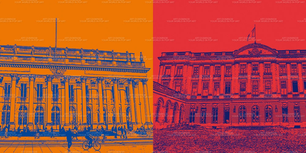 Leinwandbild Classics - Frankreich - Bordeaux - 110-04