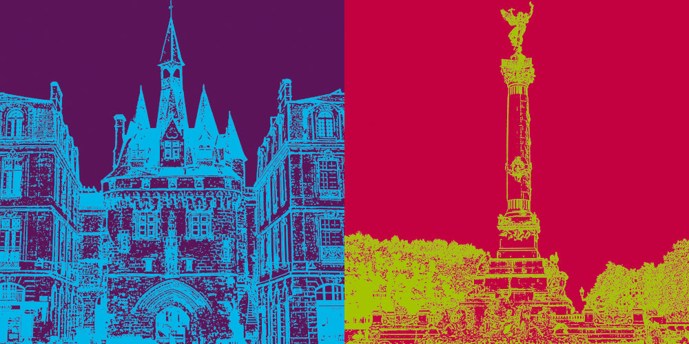 Leinwandbild Classics - Frankreich - Bordeaux - 110-06