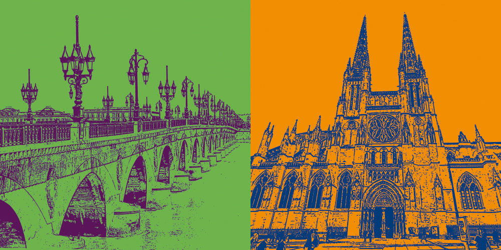 Leinwandbild Classics - Frankreich - Bordeaux - 110-07