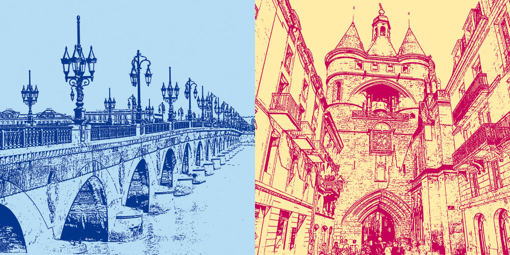 Leinwandbild Classics - Frankreich - Bordeaux - 110-08