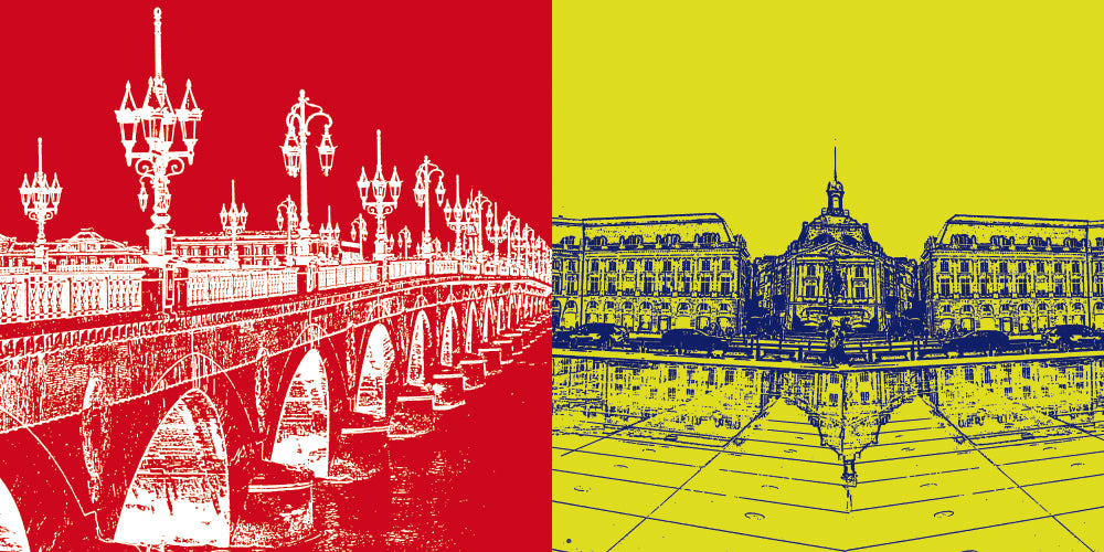 Leinwandbild Classics - Frankreich - Bordeaux - 110-09