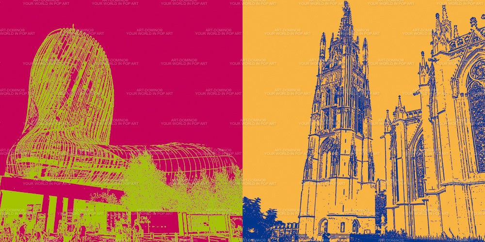 Leinwandbild Classics - Frankreich - Bordeaux - 110-11