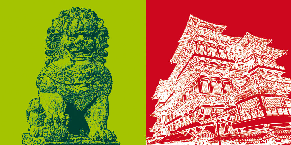 Leinwandbild Classics - Singapur - 120-03