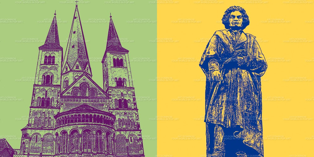 Leinwandbild Classics - Deutschland - Bonn - 20101
