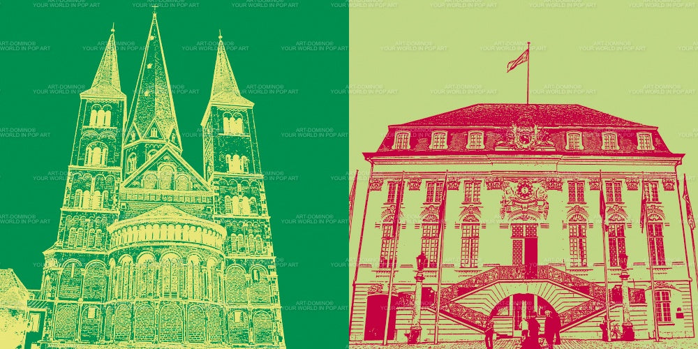 Leinwandbild Classics - Deutschland - Bonn - 20106