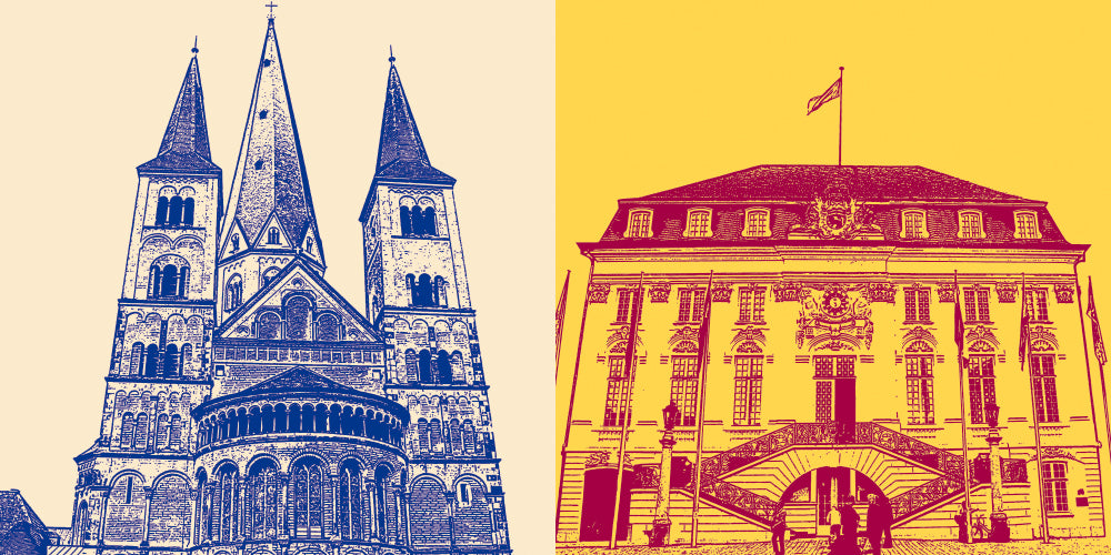 Leinwandbild Classics - Deutschland - Bonn - 20107