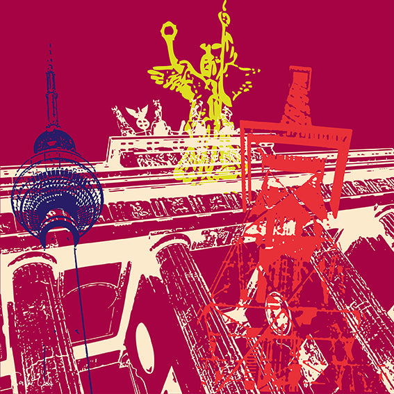 Acrylglas - Collage - Deutschland - Berlin - 01