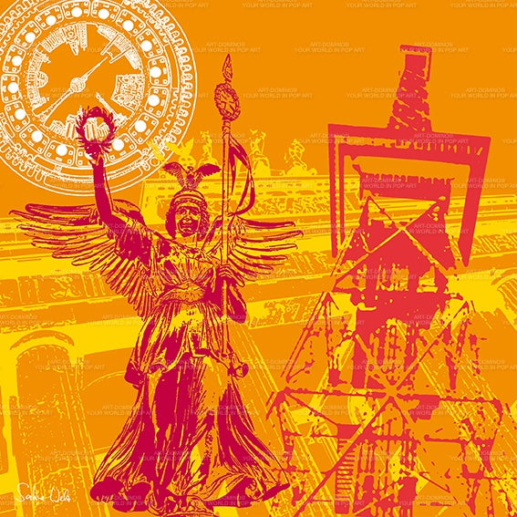 Peinture acrylique - Collage - Allemagne - Berlin - 03