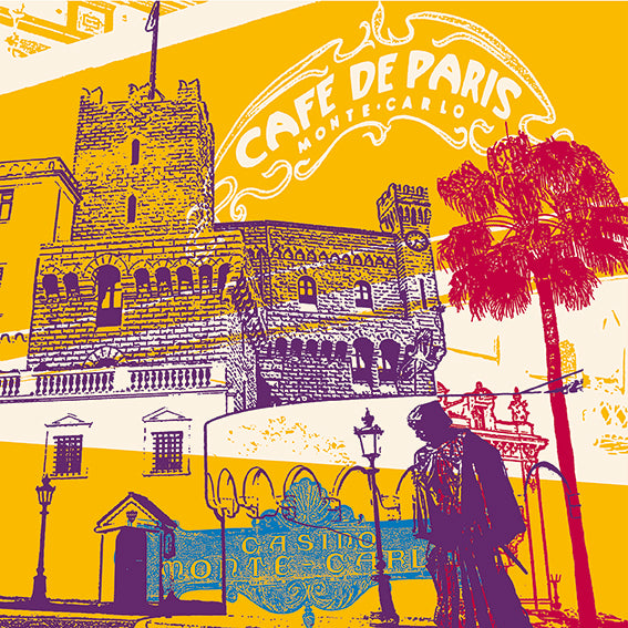 Acrylglas - Collage - Monaco - 01