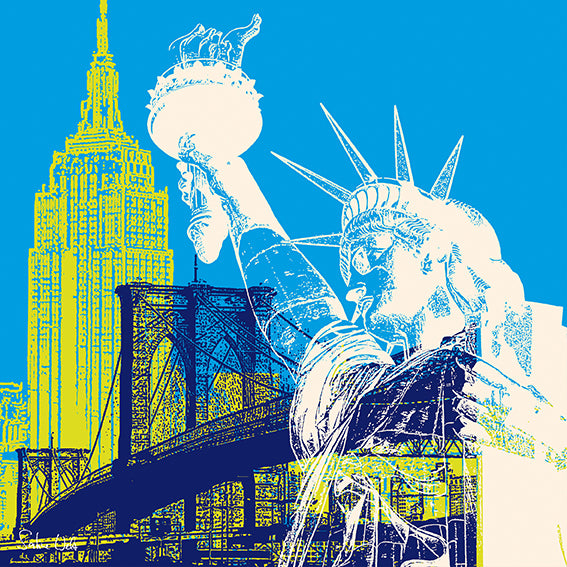 Acrylglas - Collage - USA - New York - 01