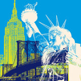 Acrylglas - Collage - USA - New York - 01