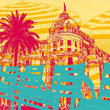 Acrylglas - Collage - Frankreich - Nizza - 01