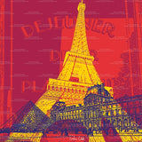 Acrylglas - Collage - Frankreich - Paris - 02