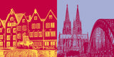 Leinwandbild Classics - Deutschland - Köln - 2110