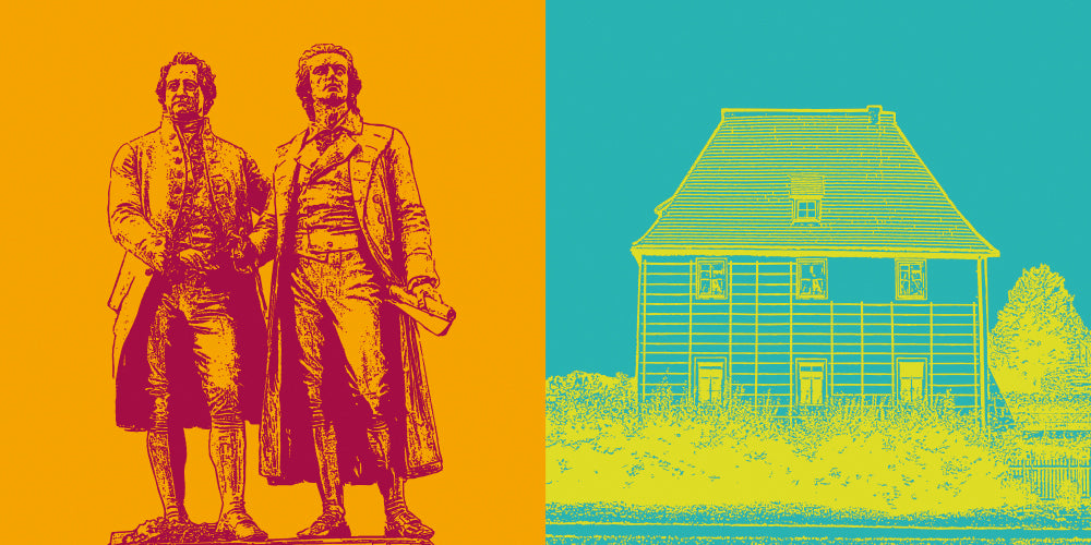 Leinwandbild Classics - Deutschland - Weimar - 21206