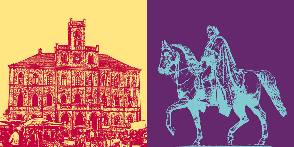 Leinwandbild Classics - Deutschland - Weimar - 21208