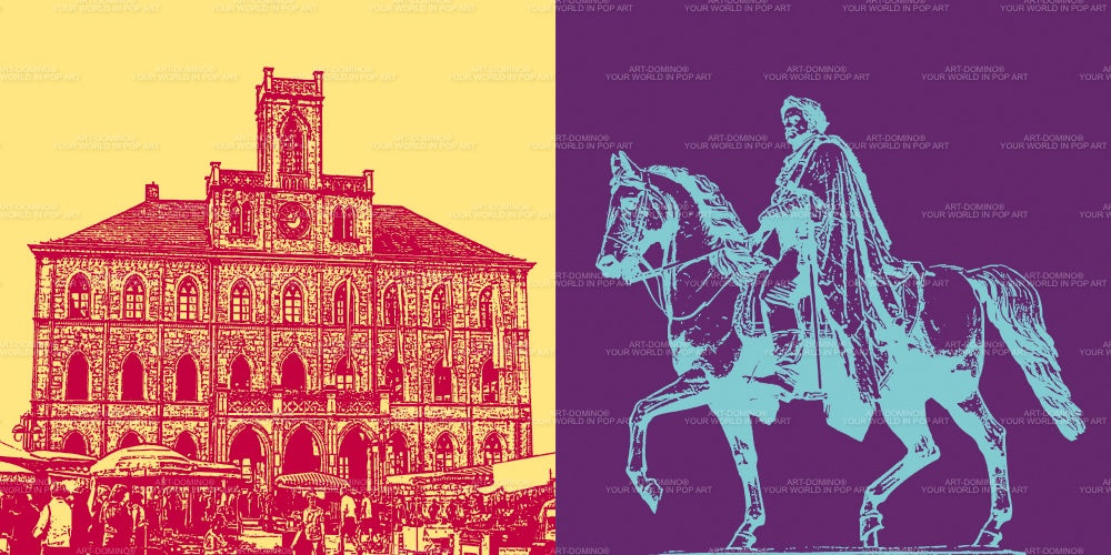 Leinwandbild Classics - Deutschland - Weimar - 21208