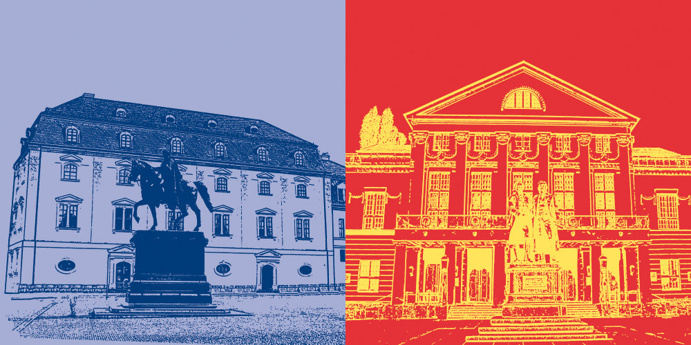 Leinwandbild Classics - Deutschland - Weimar - 21211