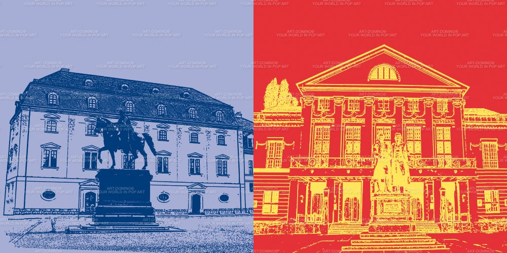Leinwandbild Classics - Deutschland - Weimar - 21211