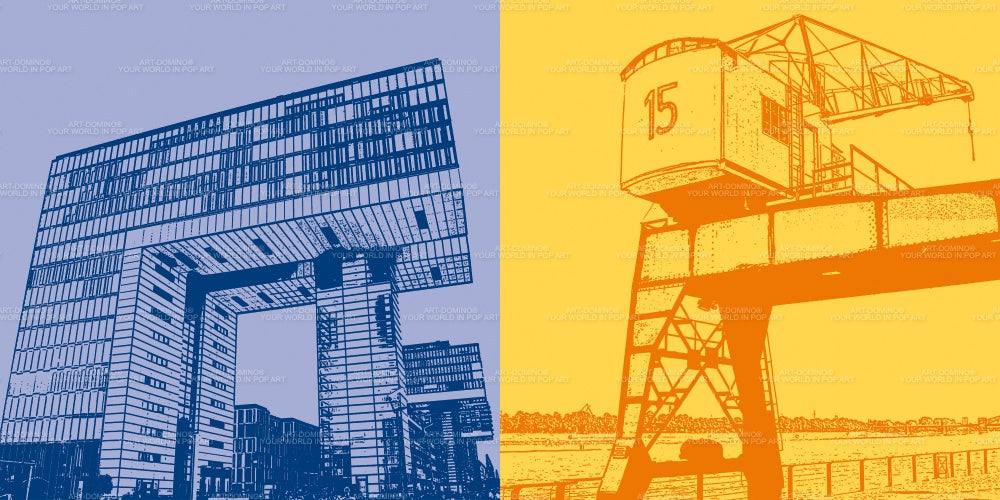 Tableau sur toile Classiques - Allemagne - Cologne - 2125