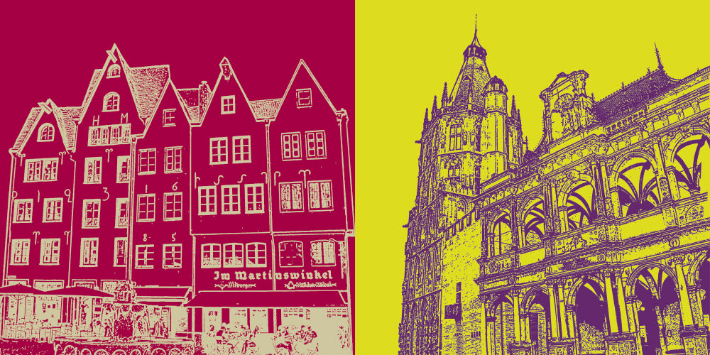 Leinwandbild Classics - Deutschland - Köln - 2129