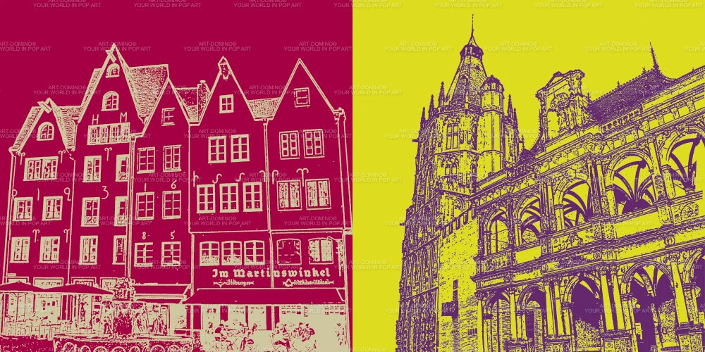 Leinwandbild Classics - Deutschland - Köln - 2129