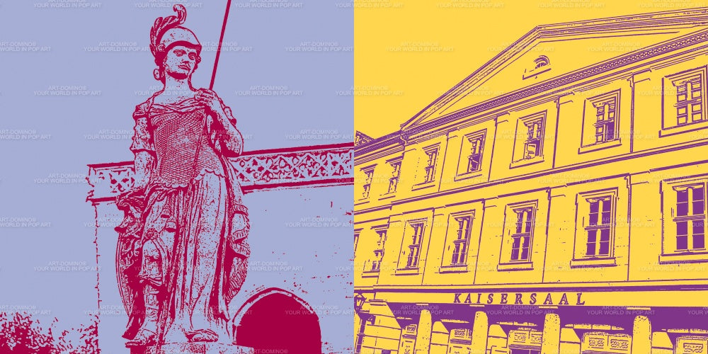 Leinwandbild Classics - Deutschland - Erfurt - 21302