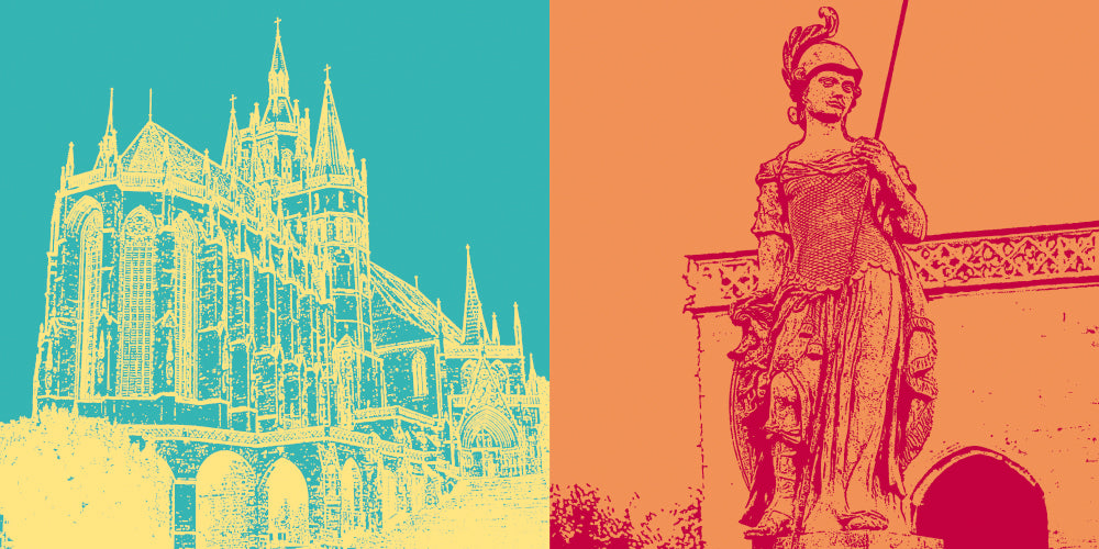 Leinwandbild Classics - Deutschland - Erfurt - 21307