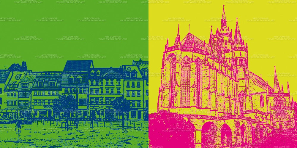 Leinwandbild Classics - Deutschland - Erfurt - 21308