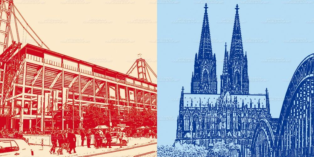 Leinwandbild Classics - Deutschland - Köln - 2135
