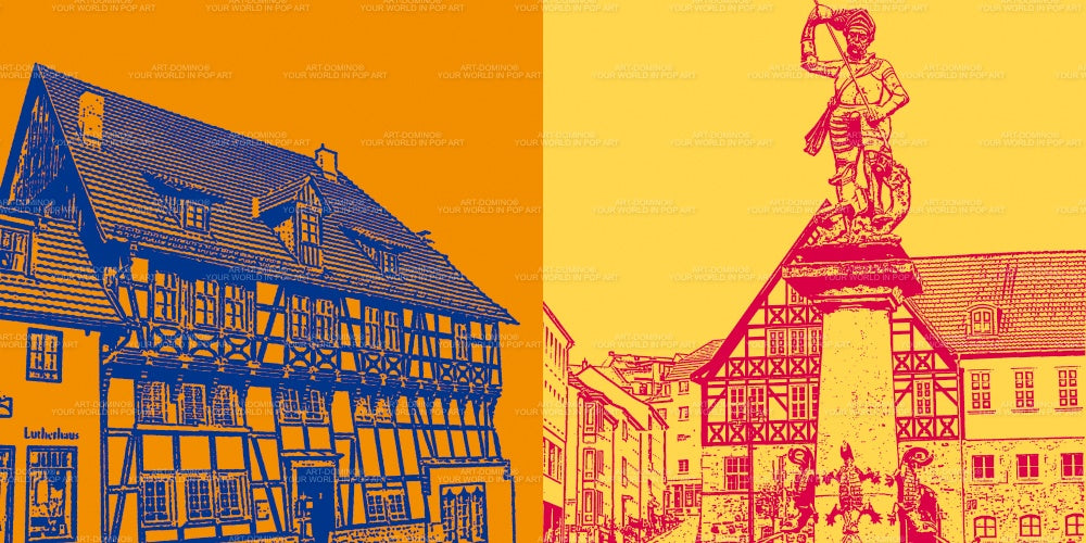 Leinwandbild Classics - Deutschland - Eisenach - 21401