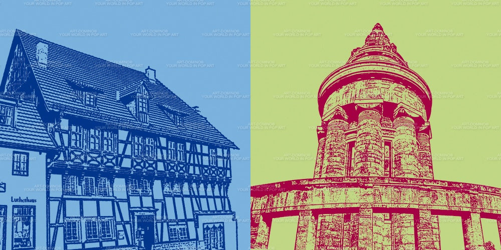Leinwandbild Classics - Deutschland - Eisenach - 21408