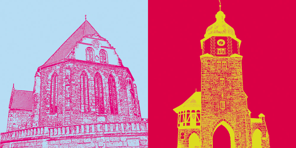 Leinwandbild Classics - Deutschland - Arnstadt - 21501