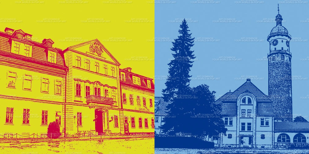 Leinwandbild Classics - Deutschland - Arnstadt - 21502