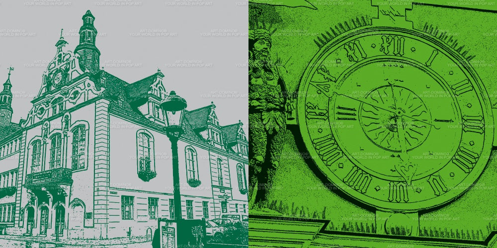 Leinwandbild Classics - Deutschland - Arnstadt - 21504