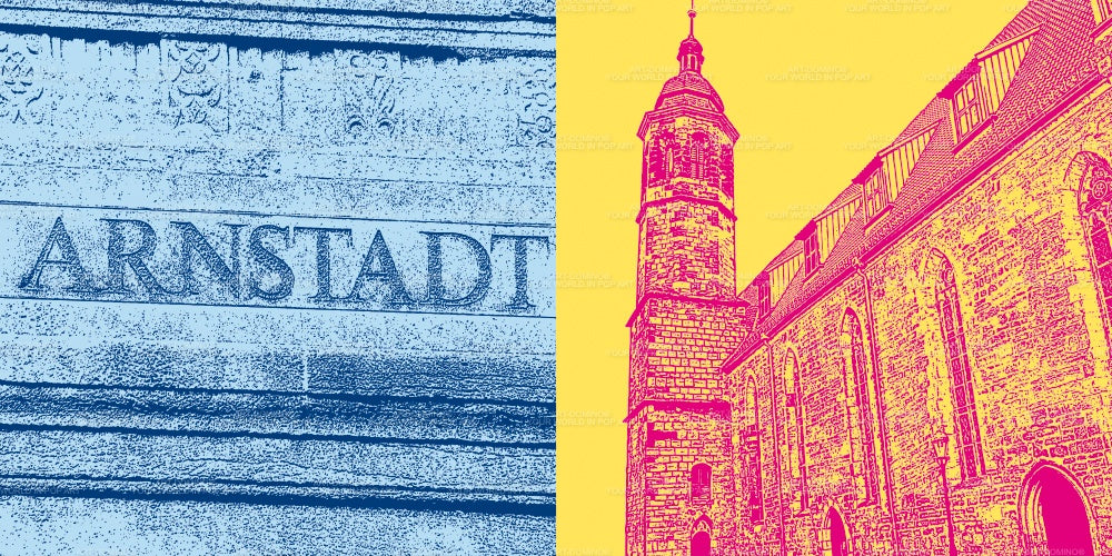 Leinwandbild Classics - Deutschland - Arnstadt - 21510