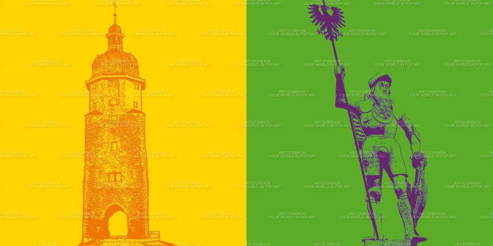 Leinwandbild Classics - Deutschland - Arnstadt - 21511