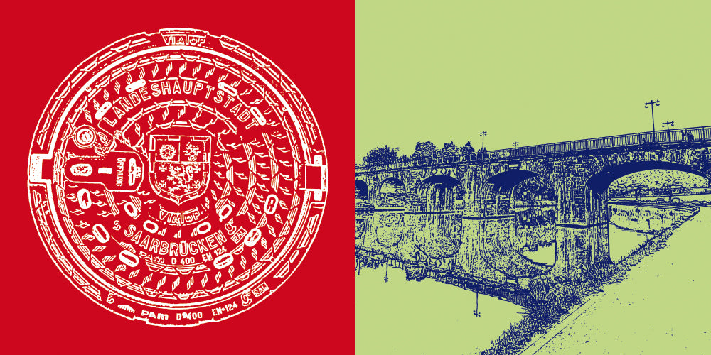 Leinwandbild Classics - Deutschland - Saarbrücken - 21602