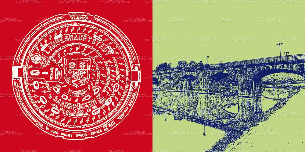 Tableau sur toile Classiques - Allemagne - Sarrebruck - 21602