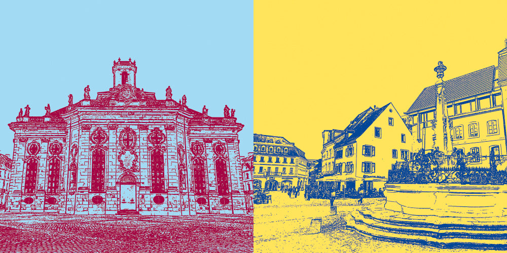 Leinwandbild Classics - Deutschland - Saarbrücken - 21606