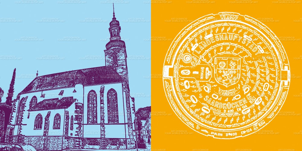 Tableau sur toile Classiques - Allemagne - Sarrebruck - 21607