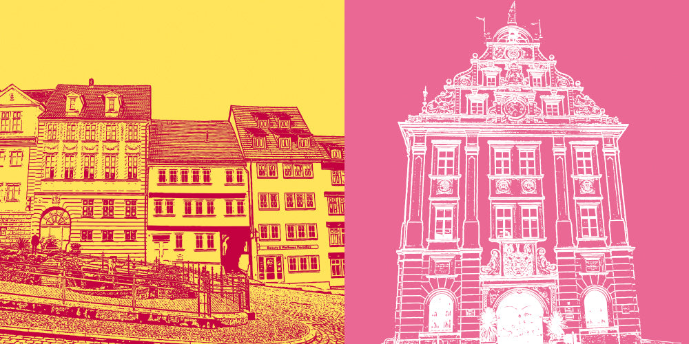 Leinwandbild Classics - Deutschland - Gotha - 21700