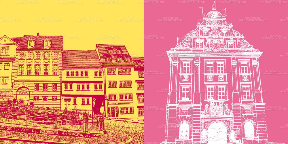 Leinwandbild Classics - Deutschland - Gotha - 21700